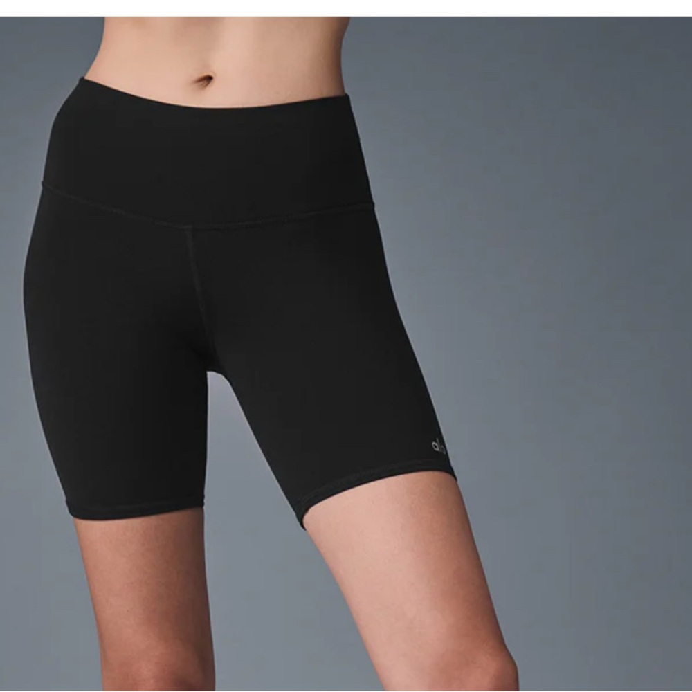 ALO Yoga Black Bike Shorts
